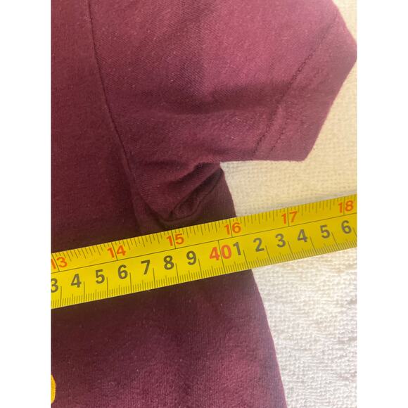 Sublime Sun Graphic T-Shirt Band Tee Maroon Short Sleeve Women’s M - Picture 5 of 5